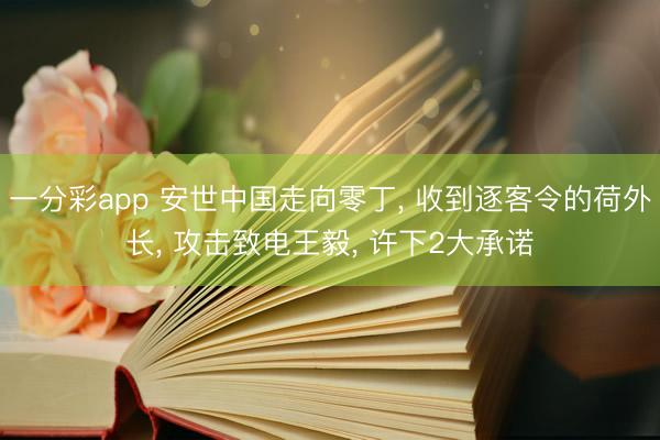 一分彩app 安世中国走向零丁， 收到逐客令的荷外长， 攻击致电王毅， 许下2大承诺